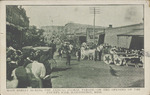 Main Street During the Annual Floral Parade--On the Opening of the County Fair, Hazelhurst, Mississippi Main Street During the Annual Floral Parade--On the Opening of the County Fair, Hazelhurst, Mississippi