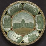 Souvenir Plate of Jackson, Mississippi by Carl J. V.