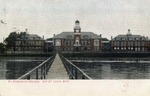 Waterfront View from the Pier in Front of St. Stanislaus College, Bay St. Louis, Mississippi