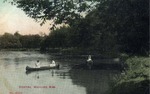 People Canoeing On the Water, Waveland, MS