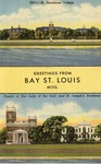 Greetings from Bay St. Louis, Miss., Postcard Advertisement