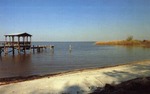 Gateway to the Gulf South, A View of the Beach, Bay St. Louis, Mississippi