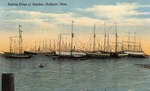 Sailing Ships at Anchor, Gulfport, Mississippi