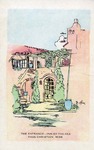 Drawing of the Entrance to the Inn-by-the-Sea, Pass Christian, Mississippi