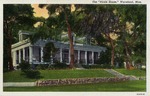 A White Two Story House Named The "Pirate House," Waveland, Mississippi