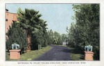 Driveway Entrance to Inn-By-The-Sea Grounds, Pass Christian, Mississippi