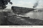 Fast Mail 4, Crossing L. & N. Bridge, Bay St. Louis, Mississippi