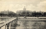 Waterfront View of St. Stanislaus College and Boys School, Bay St. Louis, Miss.