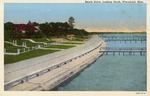 Beach Drive, Looking North, Waveland, Mississippi