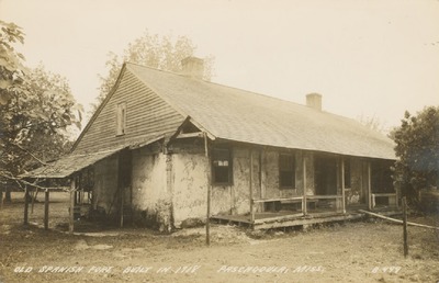 "Old Spanish Fort, Built In 1718, Pascagoula, Mississippi"