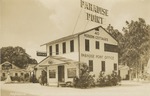 Paradise Point Office and Lobby, U. S. 90 Gulfport, Mississippi--Back of the Postcard