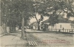 Front Street and Business Section, showing Hanson's Drug Store, Pass Christian, Mississippi