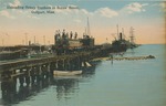 Unloading Heavy Timbers in Burns' Boom, Gulfport, Mississippi