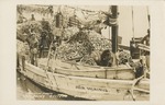 Unloading Oysters from the Julia Delacruz Schooner, Biloxi, Mississippi