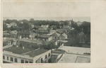 Bird's Eye View of Buildings, Streets, and Trees, Biloxi, Mississippi