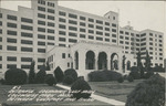 Entrance of Edgewater Gulf Hotel, Edgewater Park Mississippi Between Gulfport and Biloxi