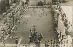 Swimming Pool, Edgewater Gulf  Hotel--Midway Between Gulfport and Biloxi, Edgewater Park, Mississippi