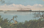 L. & N. Train Crossing Bridge to Ocean Springs, Mississippi