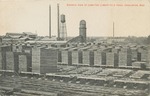 Birdseye View of Lamb-Fish Lumber Company and Yard, Charleston, Mississippi