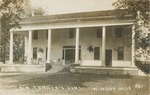 D. B. Turner's Home, A White Two Story Home with Columns, Winona, Mississippi