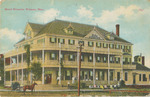 Hotel Wisteria, Winona, Mississippi, A Three Story, Double Balcony Hotel