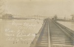 Bogue Phalia, Flood 1913, South RR Near Leland, Mississippi