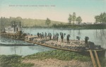 Scene at the River Landing, Yazoo City, Mississippi
