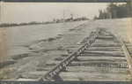 Flooded Railroad Tracks in Rosedale, Mississippi