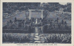 Formal Garden, Mayor and Mrs. J. T. Mathis, Leland, Mississippi