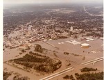 Aerial View of the Flooding Around Downtown and the Coliseum and Fairgrounds, Jackson, Mississippi