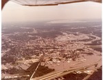 Aerial View of Flooding in the Area of I-20 South of Jackson and the Coliseum, Jackson, Mississippi