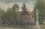 Noxubee County Court House, and Confederate Monument, Macon, Mississippi