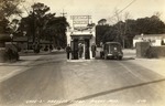 Soldiers in Uniform Stand Guard at Gate 2 Keesler Field, Biloxi, Mississippi