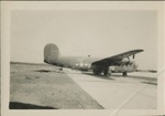 United States Air Force Airplane, K-135, on the Field