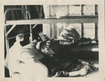 Bill Dannon Resting in His Bunk, Keesler Field (Keesler Air Force Base)