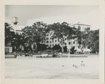 Five Story Hotel Across from the Beach