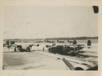 United States Air Force Airplanes on the Airfield