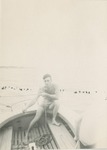 Man Seated on a Boat