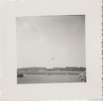 Airplane Flying Over Field