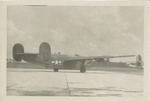 United States Air Force Airplane, Tail End View