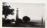Biloxi Lighthouse and a Pier