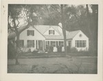 Two Story White House with Dark Shutters at Pass Christian