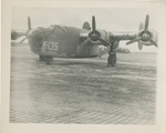 United States Air Force Airplane K-135 Front View