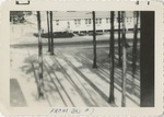 A Grove of Trees in Front of a Barracks