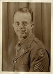 United States Air Force Airman, Cliff Henry, in Formal Uniform, Headshot, Keesler Field (Keesler Air Force Base)