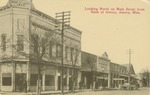 Looking North on Main Street from Bank of Amory, Mississippi