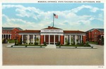 Building at the Memorial Entrance of the State Teachers College, Hattiesburg, Mississippi