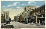 Eastern View of Buildings on Pine Street, Hattiesburg, Mississippi