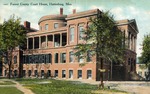 Left Angled View of the Forrest County Courthouse, Hattiesburg, Mississippi