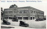 Barron Motor Company Building and Cars